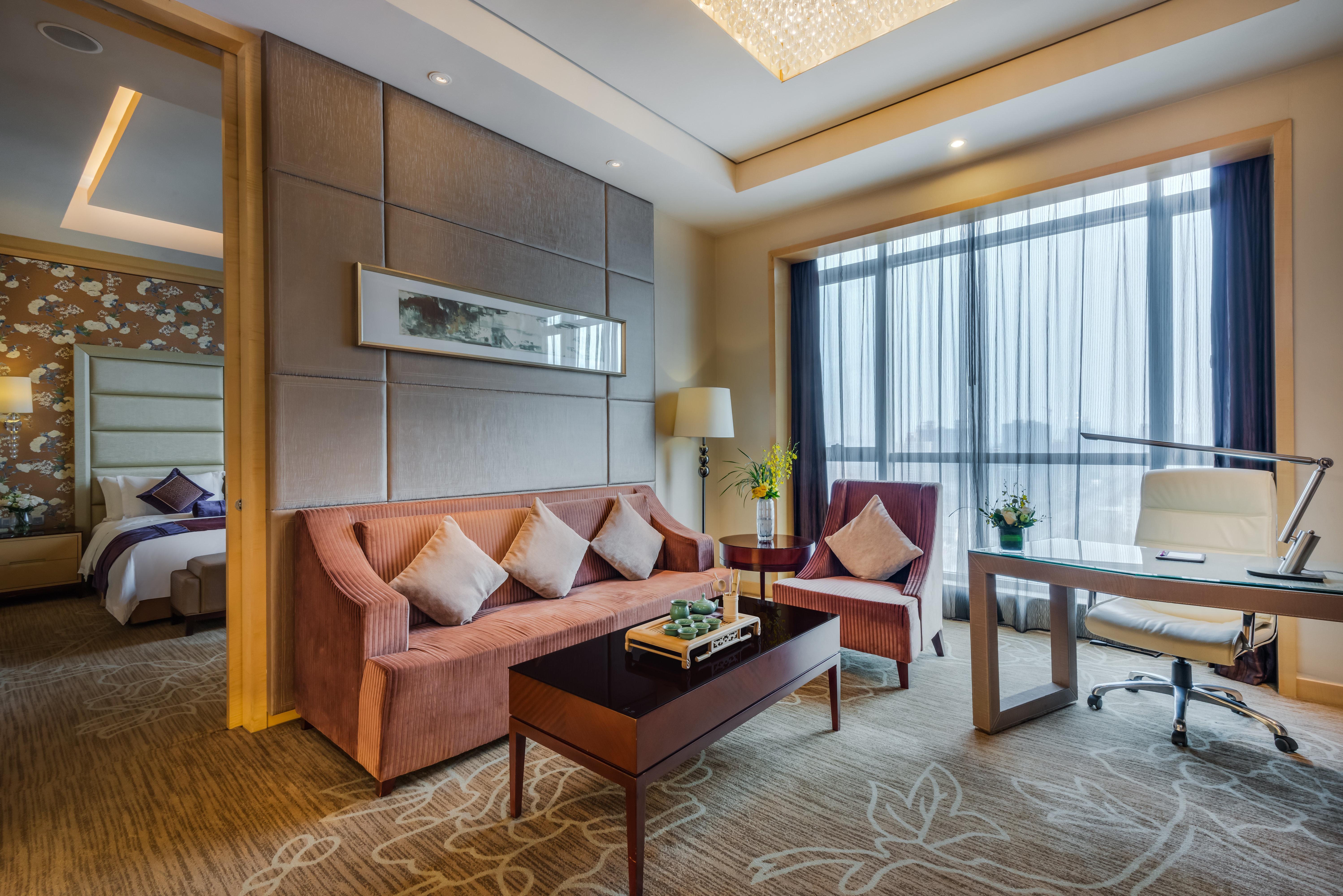 Crowne Plaza Xiangyang By Ihg Hotell Exteriör bild