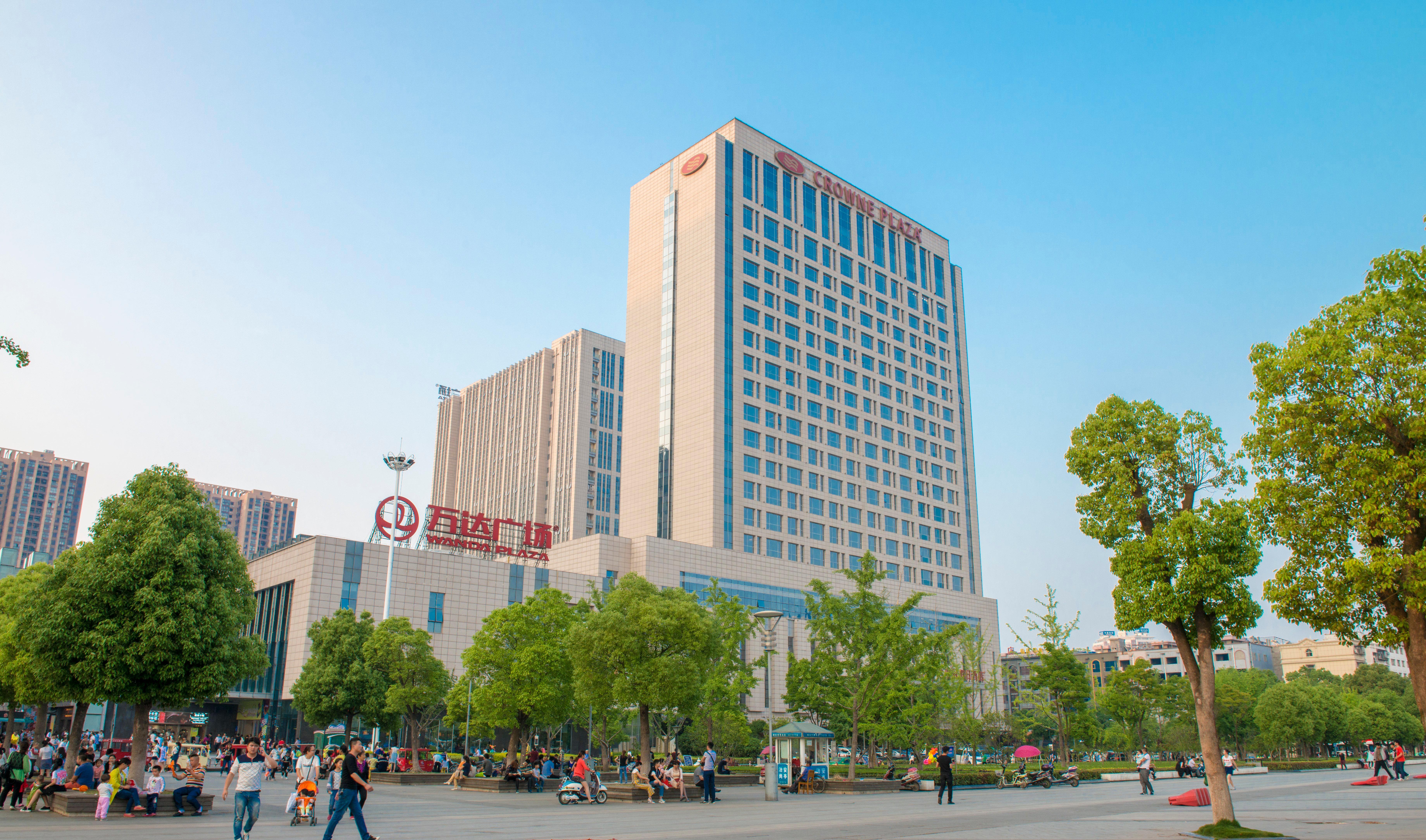 Crowne Plaza Xiangyang By Ihg Hotell Exteriör bild