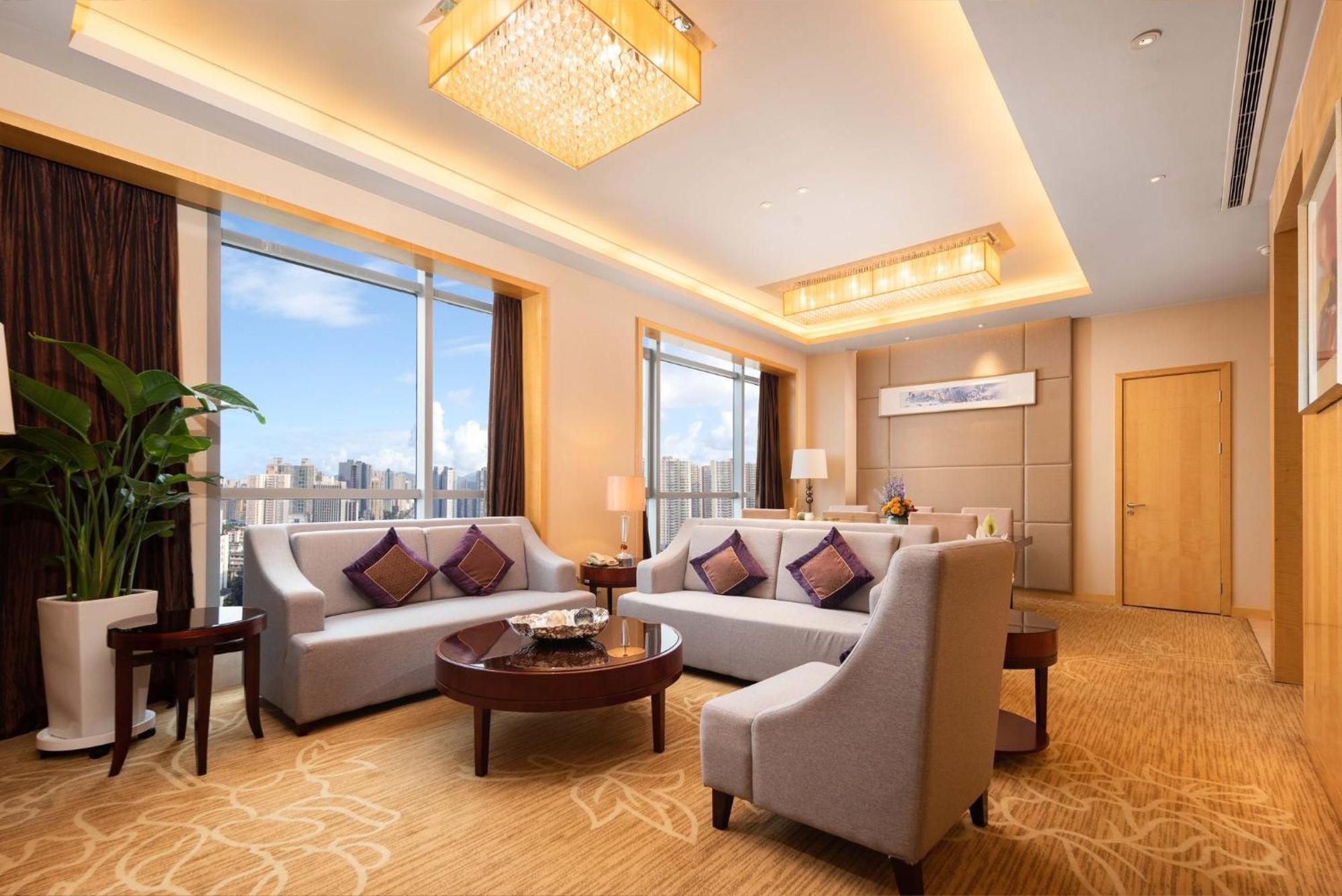 Crowne Plaza Xiangyang By Ihg Hotell Exteriör bild