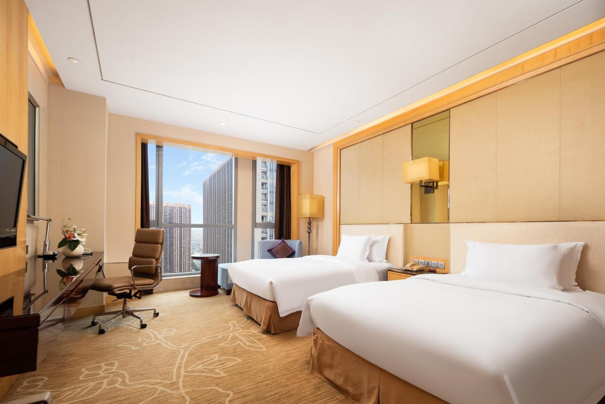 Crowne Plaza Xiangyang By Ihg Hotell Exteriör bild